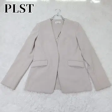 플라스테 PLST 노카라 자켓 최근 모델 스트레치 워셔블