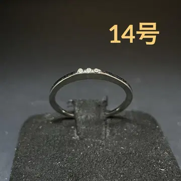 빈티지 패션 반지 실버 14호 다이아몬드풍 스톤