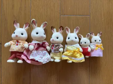 실바니안 패밀리 토끼 인형 6종 세트