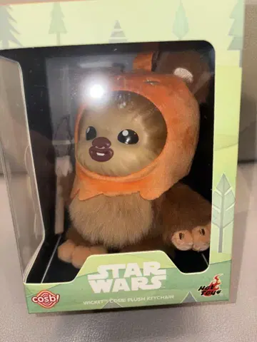 새상품 Cosbi Plush Keychain Star Wars Ewoks