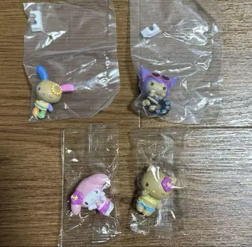 산리오 캐릭터즈 모두 함께 바캉스 피규어 4종 세트