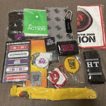 B'z 가챠가챠 & 굿즈 세트