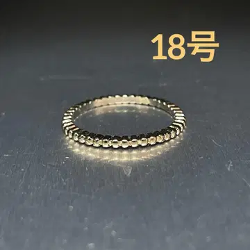 빈티지 패션 반지 골드 18호 비즈 반지 심플