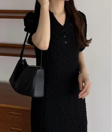 callautia 컷 레이스 폴로 원피스 (페티 원피스 세트)