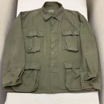 USA 미국 컴뱃 자켓 립스탑 카키 XL