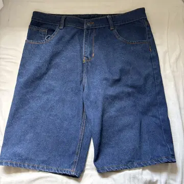 Jeans 다크 블루 숏 팬츠 38