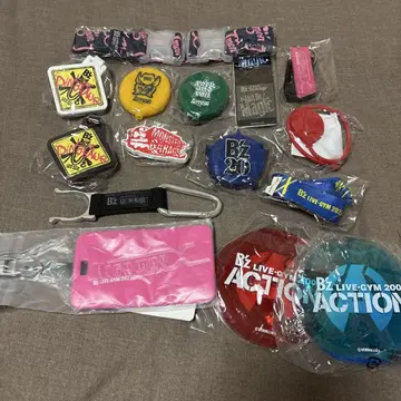 B'z 회장 한정 가챠가챠 & 굿즈 세트