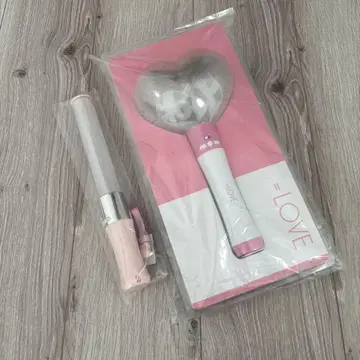 이코러브 응원봉, 하트 모양의 응원봉