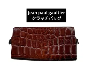 Jeans paul gaultier 클러치백 악어 엠보싱 HOMME