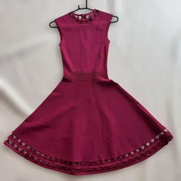 테드 베이커 TED BAKER 슬리브리스 원피스 사이즈 0 니트