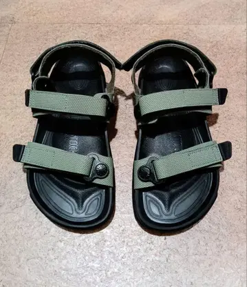 버켄스탁 24cm 샌들 카라하리 카키 새상품급