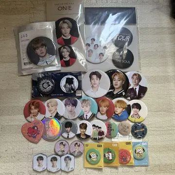 BTS 캔뱃지 마그넷 세트 지민 다수