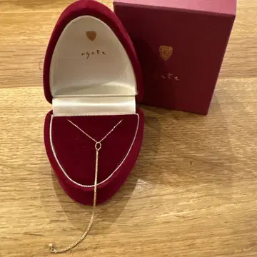 agate 롱 목걸이 참 포함