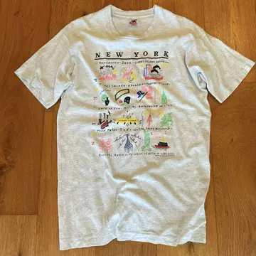 90s NEW YORK 수베니어 티셔츠 FRUIT OF THE LOOM