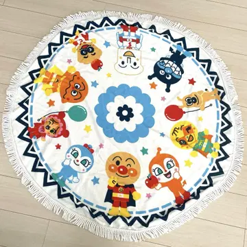 호빵맨 라운드 타월 이불