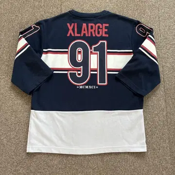 XLARGE 스트라이프 디자인 트레이닝복 91