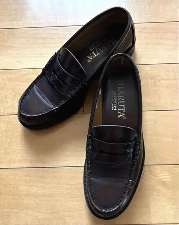 HARUTA 다크 브라운 로퍼 일본제