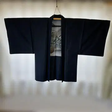 겉옷, 풍경화 안감, 끈 포함 일본 의류