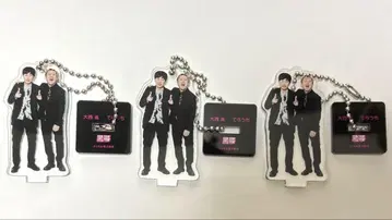 만게키 아크릴 스탠드 키링 2025 블랙 오비 3개 세트