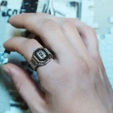 CASIO 카시오 RING WATCH 반지 워치 CRW-001-1JR