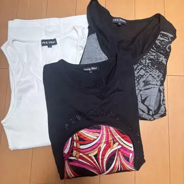 티셔츠, 탱크탑, 롱T 3종 세트