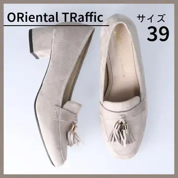ORientalTRaffic 태슬 로퍼 펌프스 예쁜 성숙한 고급스러운