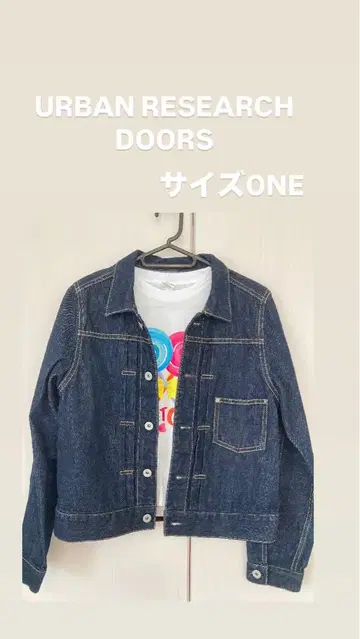 URBAN RESEARCH DOORS 데님 자켓 사이즈 ONE