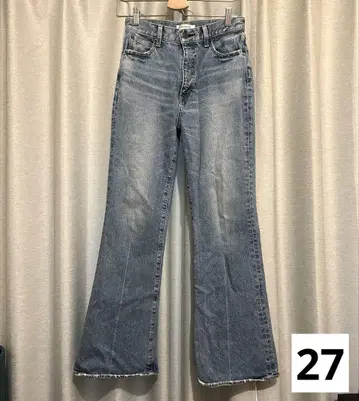 moussy/플레어 데님 27인치