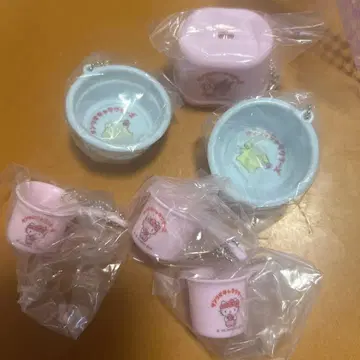 가챠 '산리오 캐릭터즈, 목욕탕 키체인'