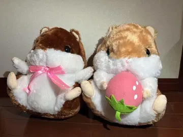 코로함 콜론 갓 수확한 딸기 모루루 딸기 햄스터 2개 세트
