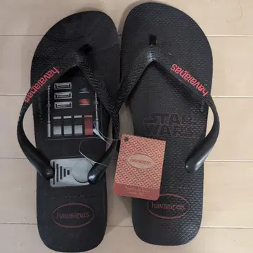 havaianas Star Wars 비치 샌들 블랙