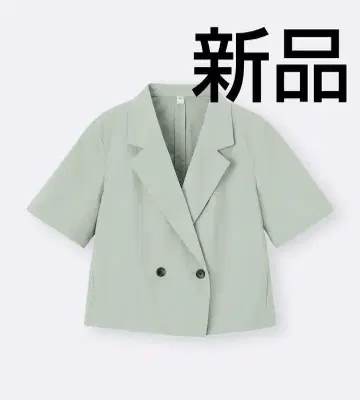 지유 하프 슬리브 자켓 새상품 미사용 여성용