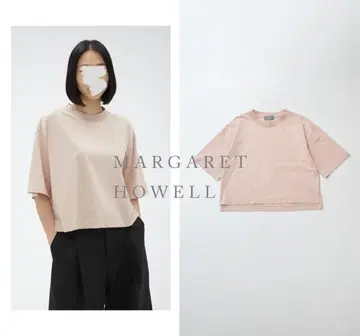 2024ss 마가렛 호웰 오가닉 코튼 5부 소매 티셔츠