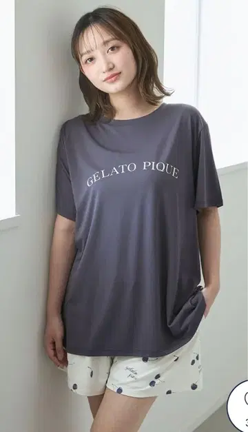 GELATO PIQUE [접촉 냉감] 그레이 룸웨어