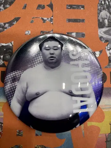 스모 선수 전원이 모인 캔뱃지 마사요시