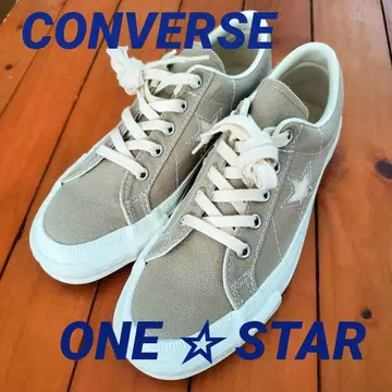 일본제 CONVERSE ONE STAR J VTG CANVAS 23.5