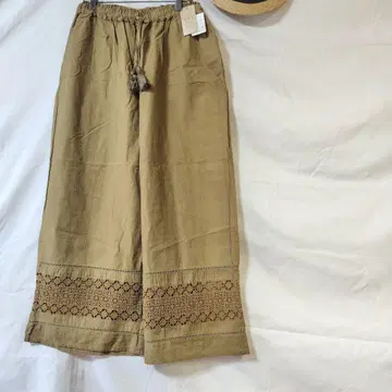 SM2 밑단 레이스 팬츠 새상품 사만사 모스모스