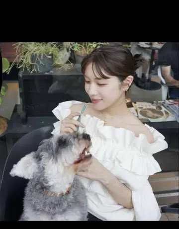 라우브 블랑 로또 풍선 케이프 블라우스