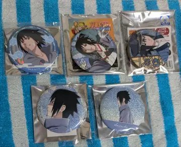NARUTO 우치하 사스케 캔뱃지 세트