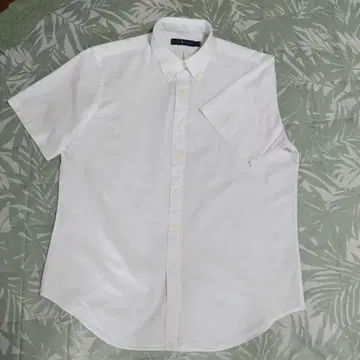 90s Ralph Lauren 반팔 셔츠 L 화이트