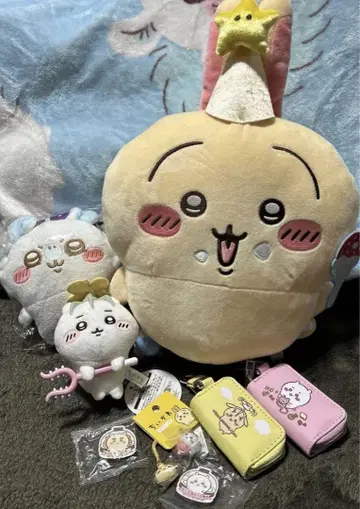 치이카와 봉제 인형과 잡화 세트