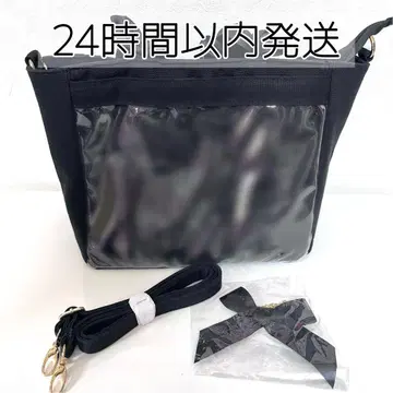 자카마트 이타백 A4 다기능 2WAY 핸들 프릴 토트백 블랙