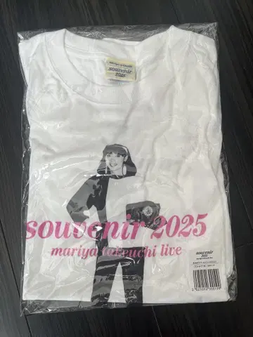 타케우치 마리야 souvenir 2025 티셔츠 M 사이즈