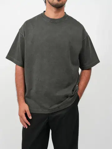 OVY Pigment T-shirts (black) L 피그먼트