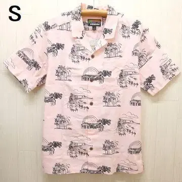 파타고니아 파타고니아 파타로하 알로하 셔츠 카카코 S 핑크