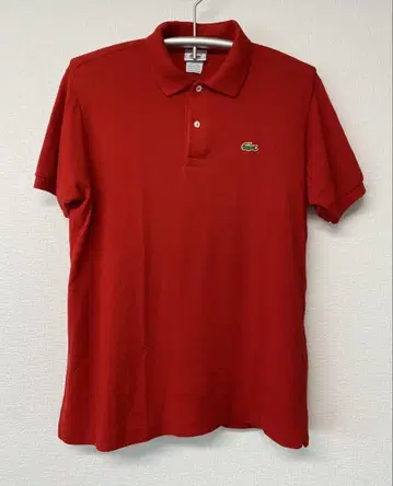 LACOSTE 라코스테 레드 피케 셔츠 5191L 프랑스제