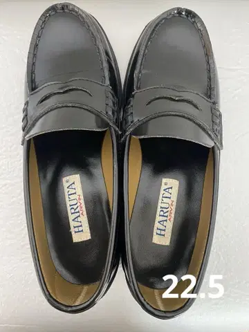 HARUTA 블랙 로퍼