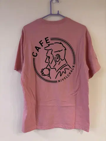 NIVELCRACK Messi Cafe 핑크 티셔츠