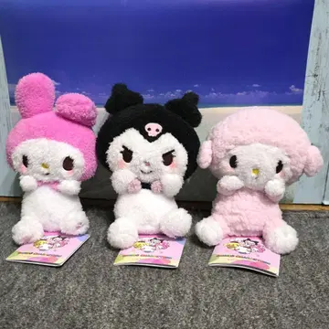 유루카와 산리오 캐릭터즈 홋코피코 봉제 인형 전종 세트