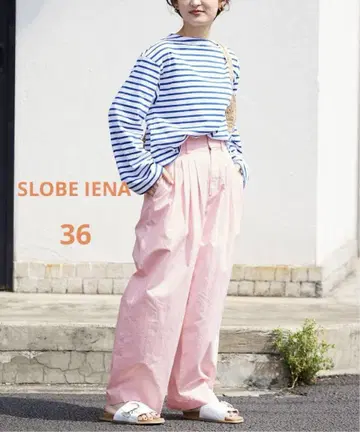 SLOBE IENA 캐주얼 팬츠